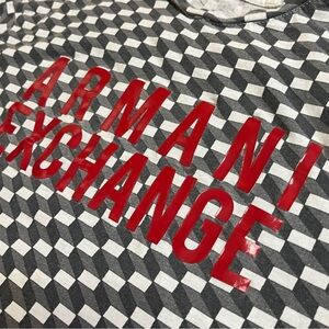 Armani Exchange Pattern Tshirt Size Medium